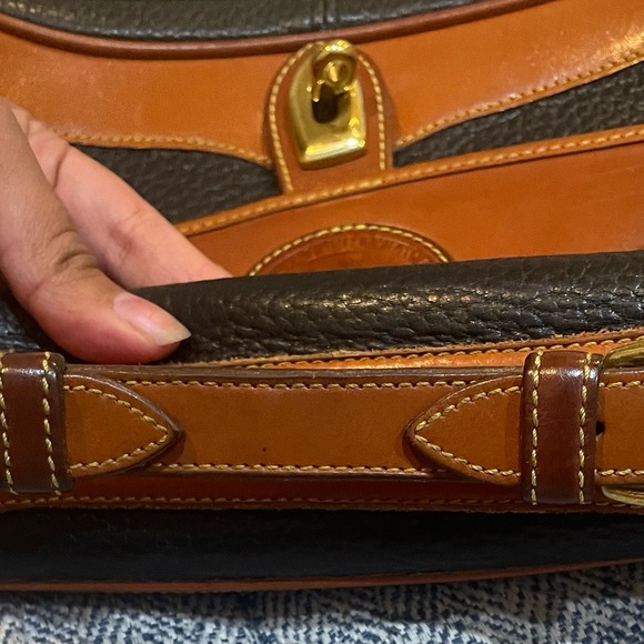 Dooney and Bourke Vintage Made in USA Leather Bag - Picture 4 of 12